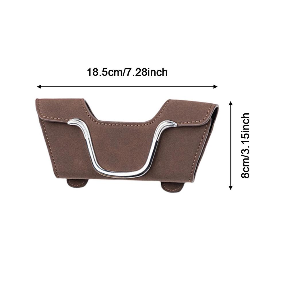 Органайзер-держатель для солнцезащитных очков для автомобиля, магнитный автомобильный держатель для очков, многофункциональный органайзер для очков, экономящий место