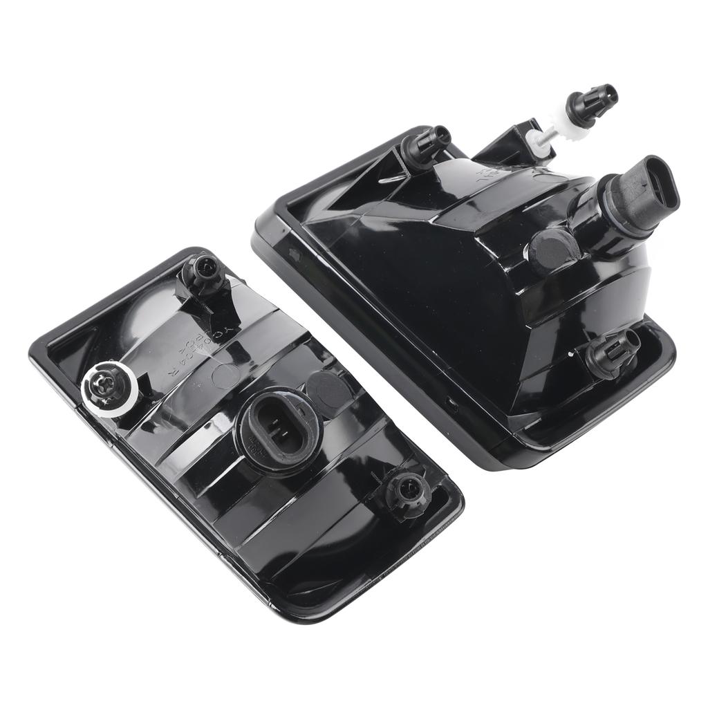 Pair Front  Fog Light Lamps With Bulbs For Chevy Silverado 2007-2013 Smoked Lens