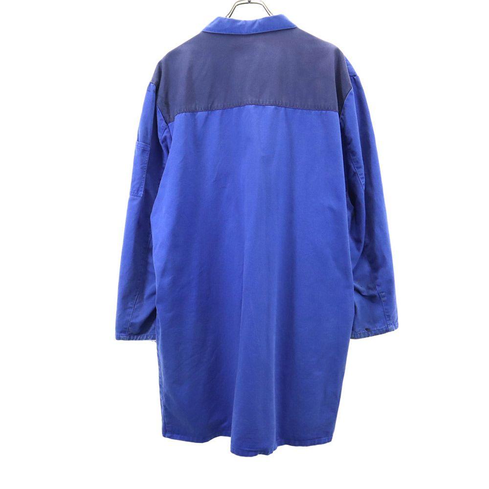 EURO WORK 70s 80s Vintage Euro Work work Chester coat Blue x navy Men's Used