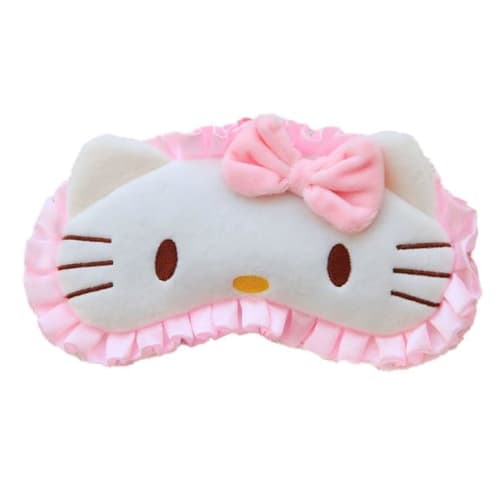 My Melody Hello Kitty Eye Mask, Cute Sleep Aid, Father's Day Gift, Lover, Mother, Birthday Gift, Soft To the Touch, No Pressure, Cute Item, Gift, Unof