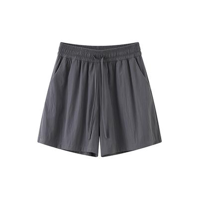 Shorts Women's Summer Thin New High-waisted Loose Wide-leg Pants Casual Sports Five-point Pants
