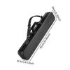Hard Pool Cue Case Container Portable Organizer Impact Resistant 1/2 Split Club Bag for Training Travel Practice Exercise