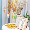 For Decorating Trees As Shown Easter Hanging Ornament Foam Egg And Carrot Pendants Accessory Colorful Carrot Pendant