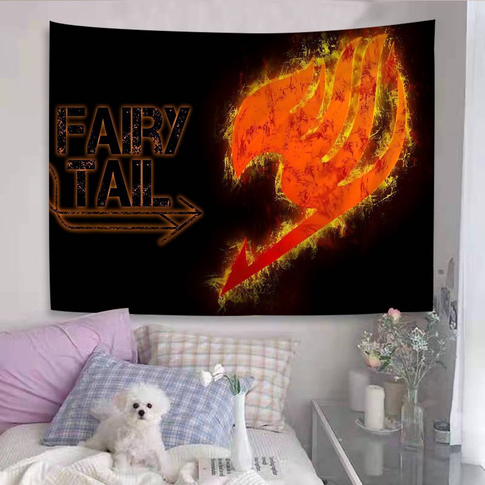 Anime Ffairy Tail DIY Wall Tapestry for Living Room Home Dorm Decor Wall Art Decor