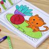 Graffiti Crayon Coloring Book for Ages 2-4: Baby and Kindergarten Art Album