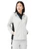 Full Zip Blouson 3WAY Detachable Sleeves Vest Windproof Water Repellent Heat Storage Thermal Golf MGWWJK03W GY00 L [Munsingwear] Women's (Gray)