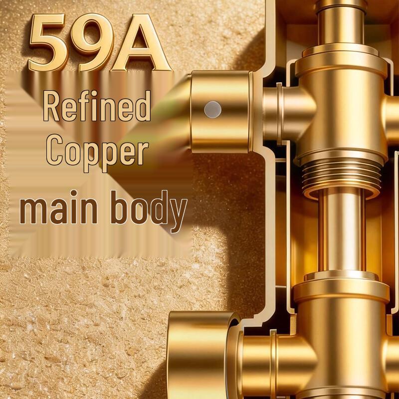 Shengbei All-Copper Shower Faucet Set