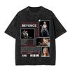 Retro Washed Beyonce Renaissance World Tour Tshirt  Album Concert Music Tshirts Men Women Casual Cotton Vintage T Shirts