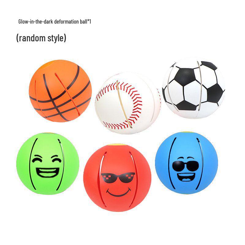 

Dog Self-Entertainment Elastic Ball: Teasing, Luminous, Hand-Pressed, Step-On Toy for Boredom Relief