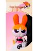 Powerpuff Girls Plush Keychain: Cute Doll Pendant for Best Friends