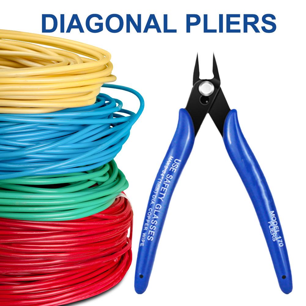 1PCS Bule Flush Side Cutter Clipper Kleště na řezání korálků na šperky Drátěné nástroje Kleště na šperky Sada nářadí a vybavení