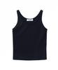 TTUDEMENT 50S Embroidered Sleeveless T-Shirt_Black