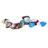 50 Pcs/Set Colorful Celluloid Guitar Picks 0.46mm Guitar Picks for Ukulele Bass