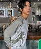 Eontaiteulseoul Starry Unicorn Raglan Long Sleeve White