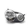 Compatible with Volkswagen Polo Pineapple Headlight Assembly (2002-2005 Models) - Four-Eye Design.
