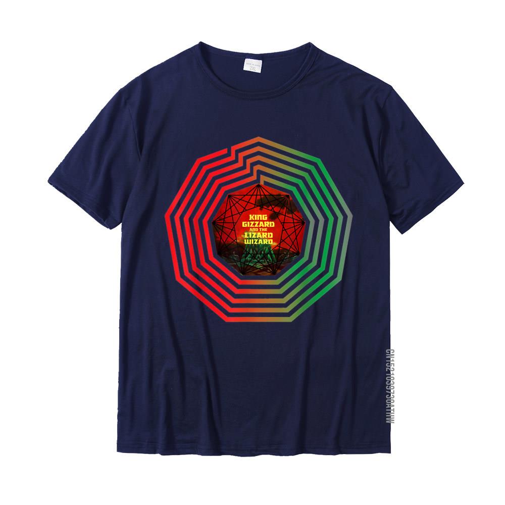

King Funny Gizzard The Lizard Gift Wizard TShirt Leisure T Shirt Cotton Mens Tshirts Leisure Funny 4XL
