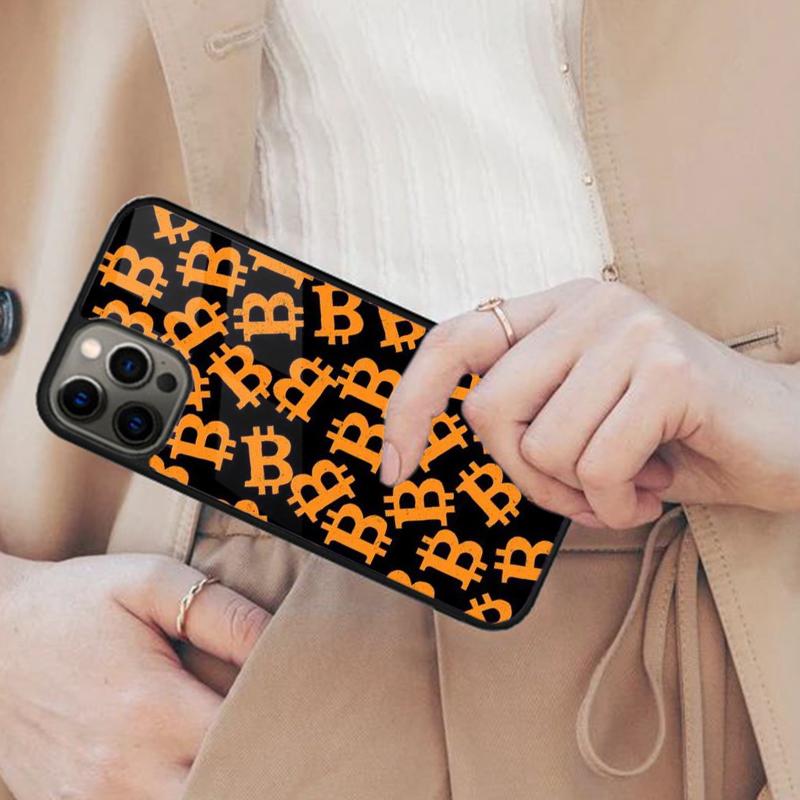 Bitcoin BTC Crypto Magnetic Phone Case For APPLE iPhone 17 Air 16 14 13 12 Pro Max 15 Plus Wireless Charge With MagSafe Cover