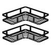 Corner Wall-Mounted Bathroom and Kitchen Storage Rack