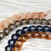 New Phone Accessory Detachable Parts Chain Blue Crossbody Resin Luxury Strap Amber Phone Case Chains Red Acrylic Shoulder Chain