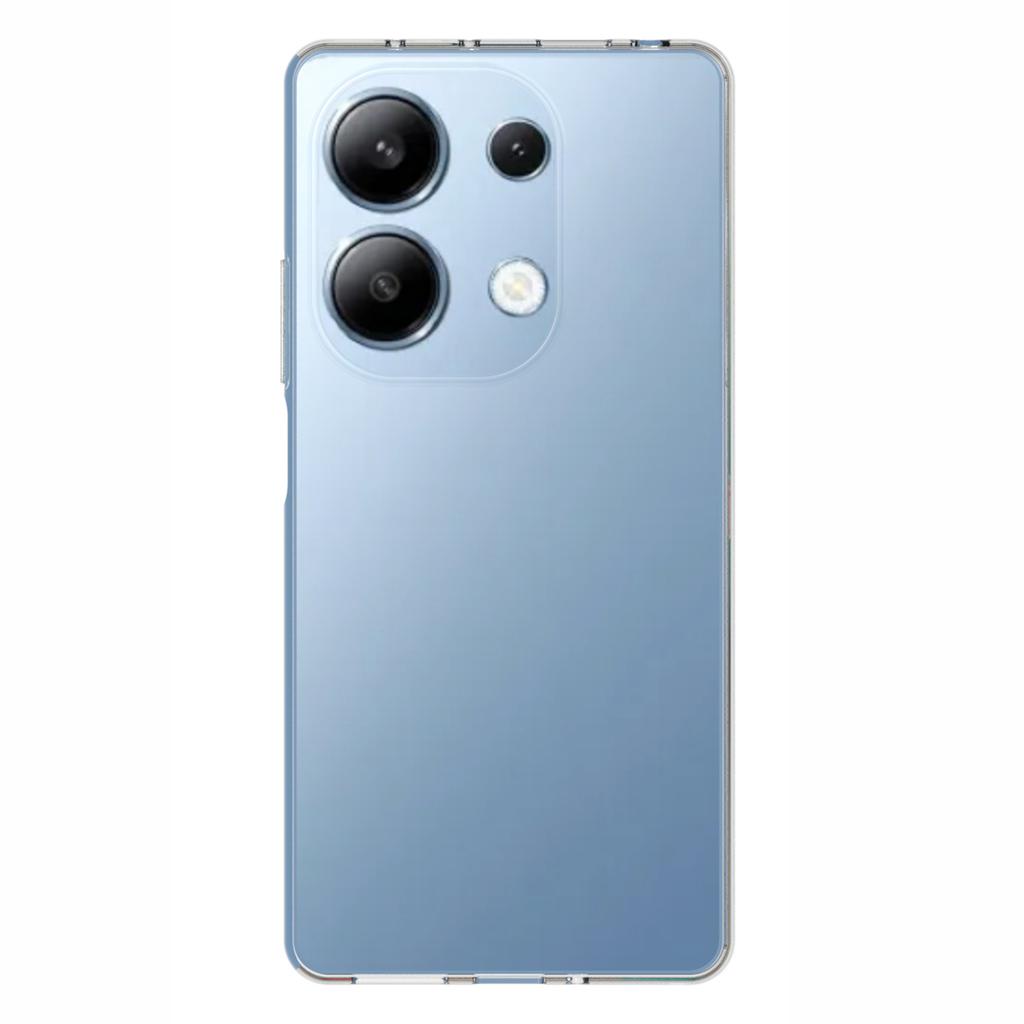 For Xiaomi Redmi Note 13 Pro 4G/Poco M6 Pro 4G Clear Phone Case Watermark-Resistant TPU Back Cover
