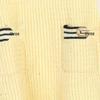 Navy Collar Color Block Striped Knitted Dress: French College Style Spring/Summer Women's Short Sleeve Waist-Hugging Short Skirt