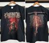 Neues Thrash Metal Kreator Band 2 Seiten Schwarzes Baumwoll T-Shirt S bis 5XL