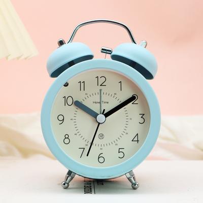 Leiser kleiner Wecker Weckartefakt Nachttisch Schreibtisch Student Männer und Frauen Spezielle Klingel Klingel Laut Kreative Uhr
