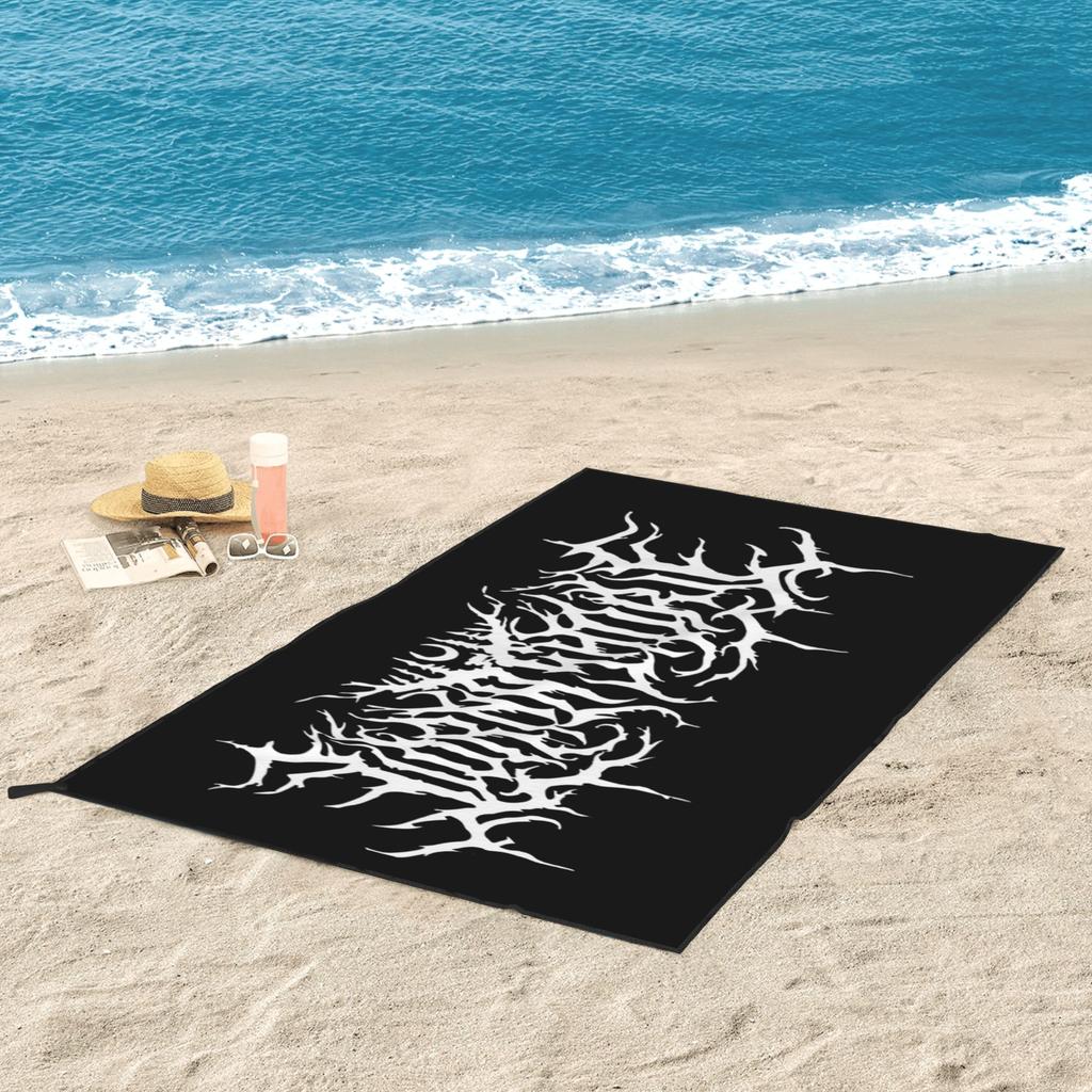 Lorna Shore Logo Classic Beach Towel Soft Microfiber Quick Dry Absorbent Quick Towels For Bath