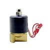 G14in Brass Electric Solenoid Valve Normally Closed 0?0.8MPA 220V for Air Water Oil Fluid