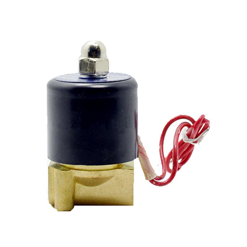 

G14in Brass Electric Solenoid Valve Normally Closed 00.8MPA 220V for Air Water Oil Fluid