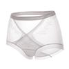 Ladies Spring and Autumn Cross Breathable Antibacterial Non Scar Body Shape High Waist Lift Hip Belly Triangle Briefs