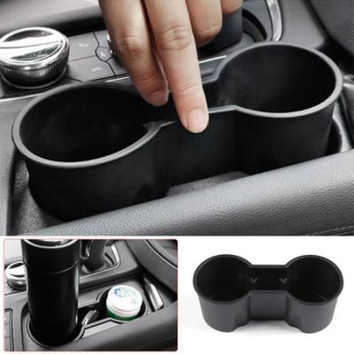 TPE Black Center Console Water Cup Holder For Cadillac XT6 -2024