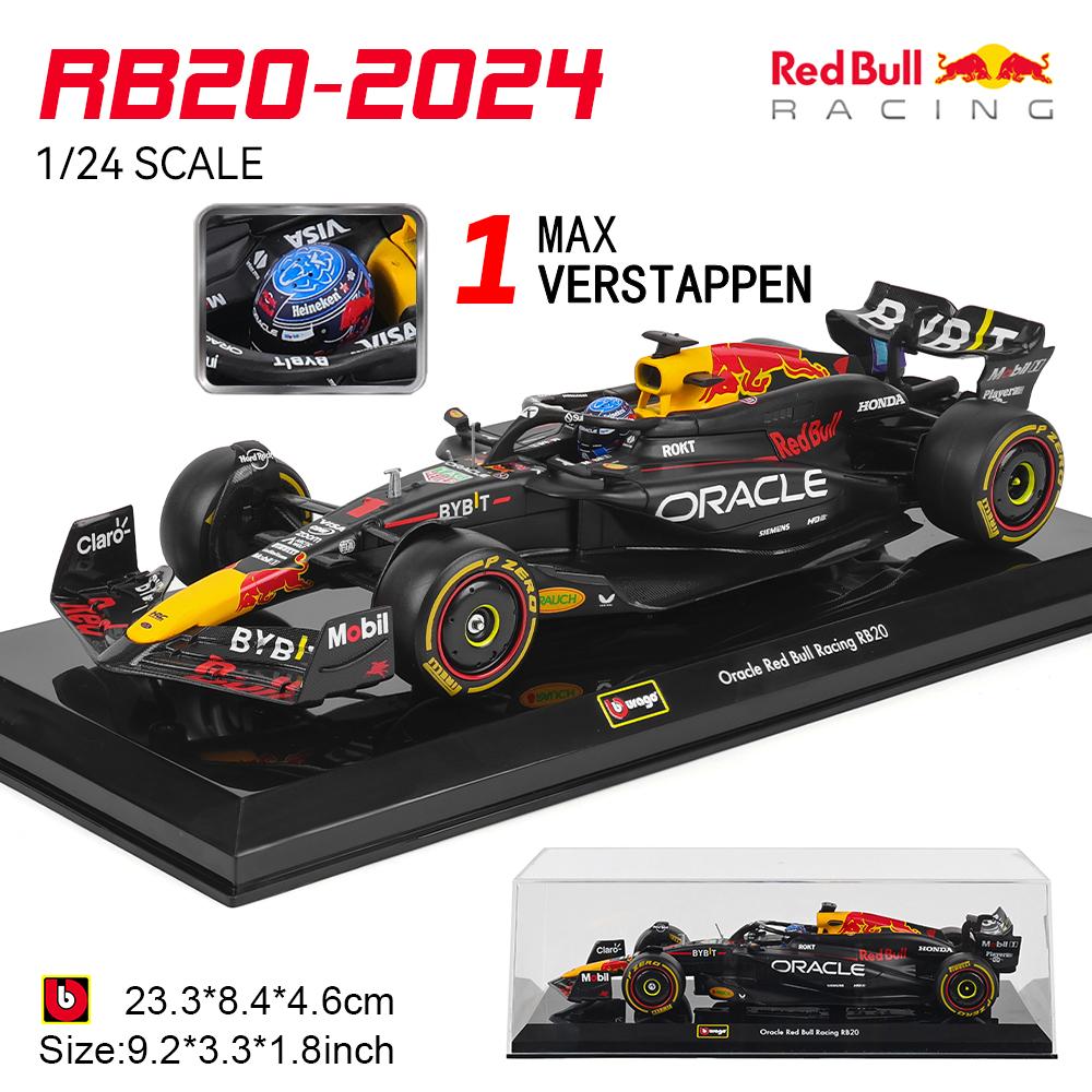 ABAJ1 Bburago 1:24 F1 serie various style 2022~2025 Ferrari SF23 16#Leclerc 55#Sainz Simulation Alloy Car Model Crafts Decoration