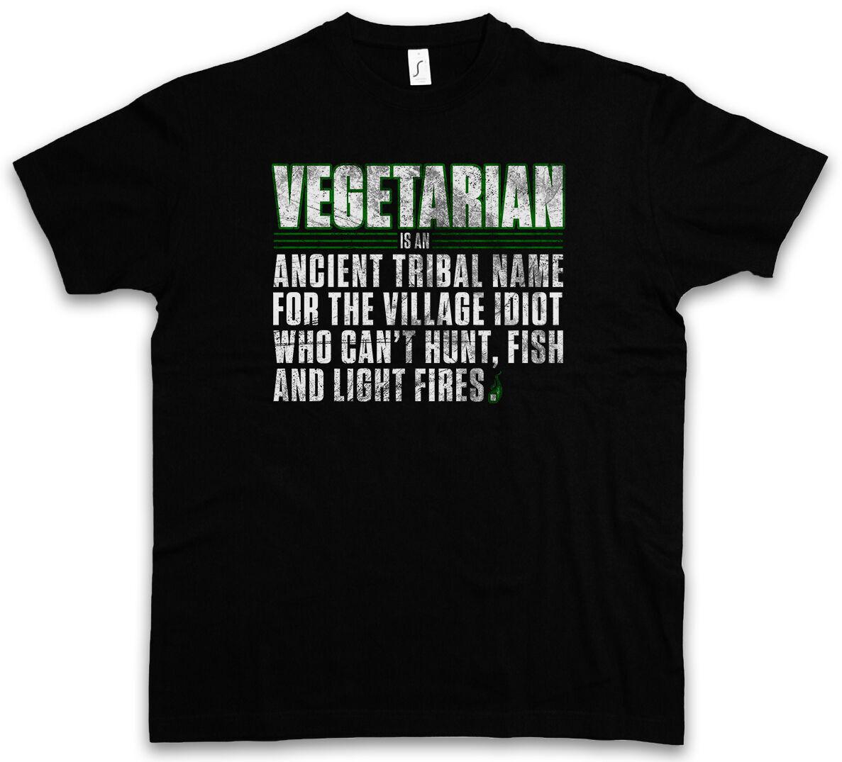 VEGETARIAN T-SHIRT – Ancient Name Fun Vegan Vegetarian Vegetables S