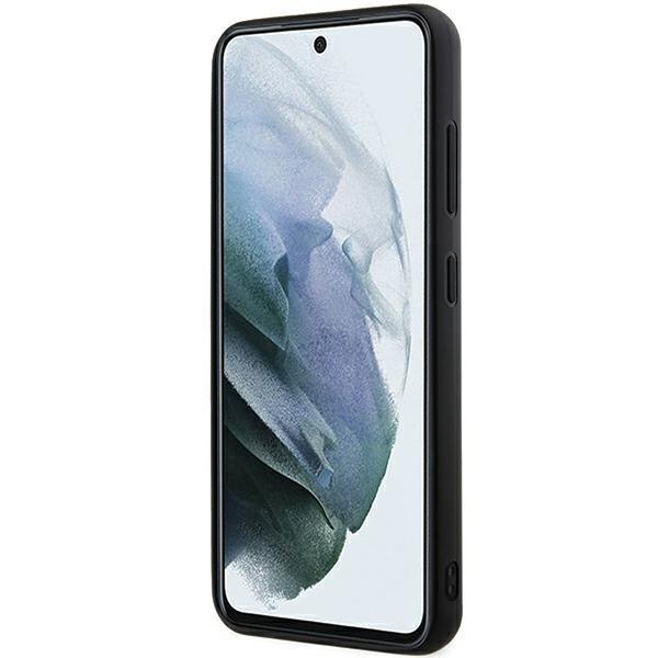 Karl Lagerfeld Klhcs24S3Dmbkck S24 S921 Czarny/Black Hardcase 3D Rubber Glitter Logo