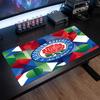 Tappetino per Mouse Grande Stampa Calcio Blackburn Rovers, Tappetino Esteso Antiscivolo per Scrivania da Gioco per Ufficio Casa