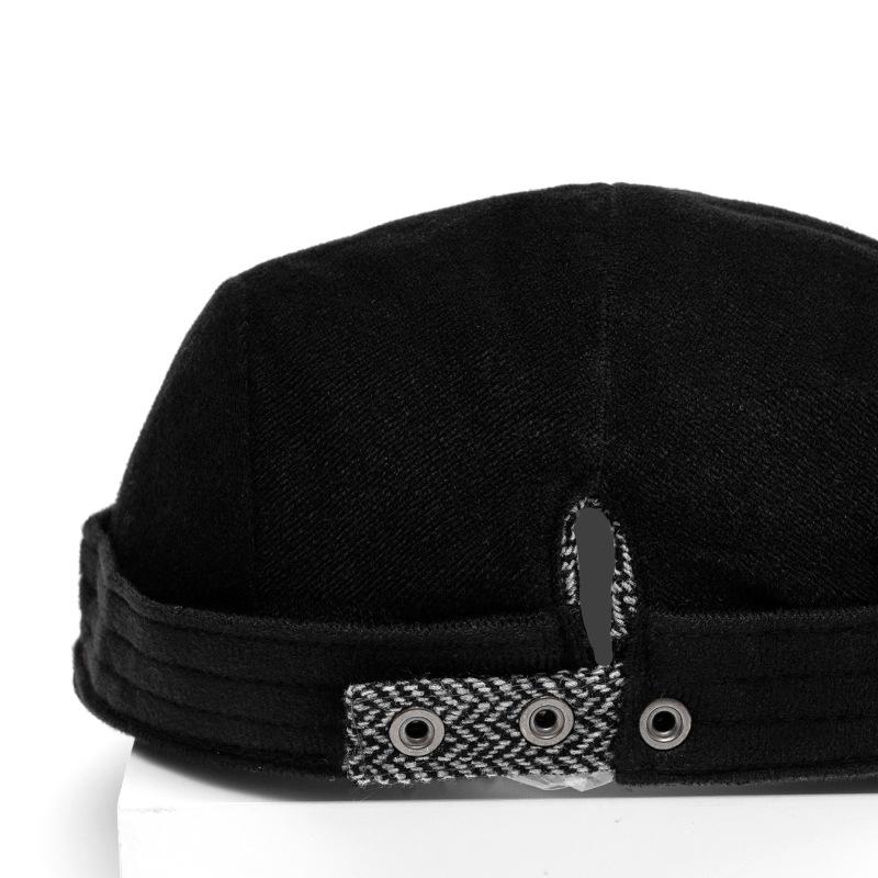 British Style Newsboy Cap Men's Beret Autumn Winter Warm Forward Cap