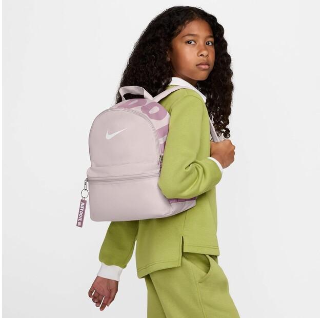 Backpack Nike Brasilia JDI Platinum Violet/plum Dust/white (Junior) (DR6091-019)