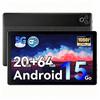 Android 15 Tablet, 10.1 Inch IPS, 20GB+64GB, WiFi 6, Bluetooth 5.4, Dual Camera
