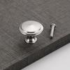 10Pcs Stainless Steel Dressers Knob Kitchen Cabinet Door Handle Wardrobe Pulls Round Drawer Knob Furniture Hardware