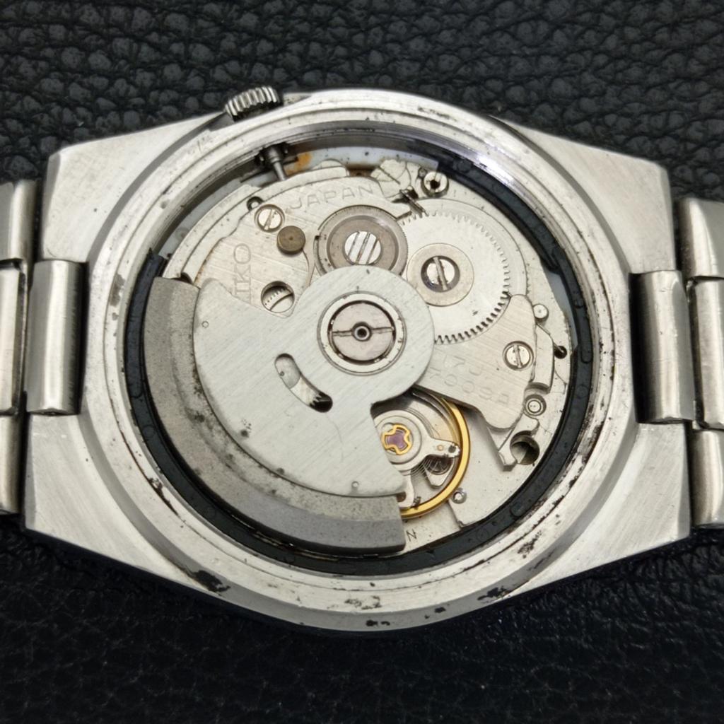 GENUINE VINTAGE SEIKO 5 JAPAN AUTOMATIC 7009A MENS ORIGINAL DIAL WATCH a702123-5 R208-a702123