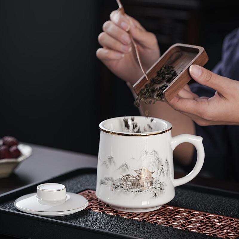 OLOEY National Style Emperor Ceramic Teacup Set