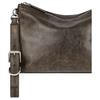 Givenchy Voyou Metal Buckle Zipper Closure Distressed Leather Clutch Men clutch Beige Brown BK60EYK1XT-288