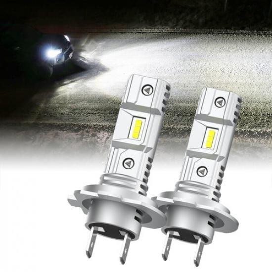 2x H7 LED Headlight Bulb Kit High Low Beam 30000LM Super Bright 6500K White New