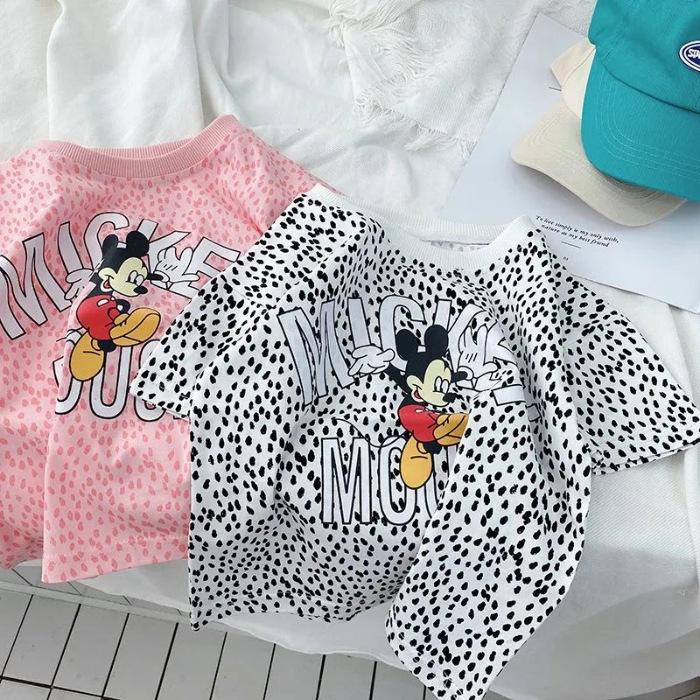 Cute Cartoon Short Sleeve T Shirt for Baby Boys and Girls Summer Stylish Top 90