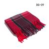 Autumn and winter new college style boys and girls couple plaid scarf air conditioner shawl Tonglu