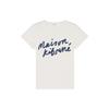 Large Logo Printed Short Sleeve T-Shirt Women Tops White AW00104KJ0005-P702