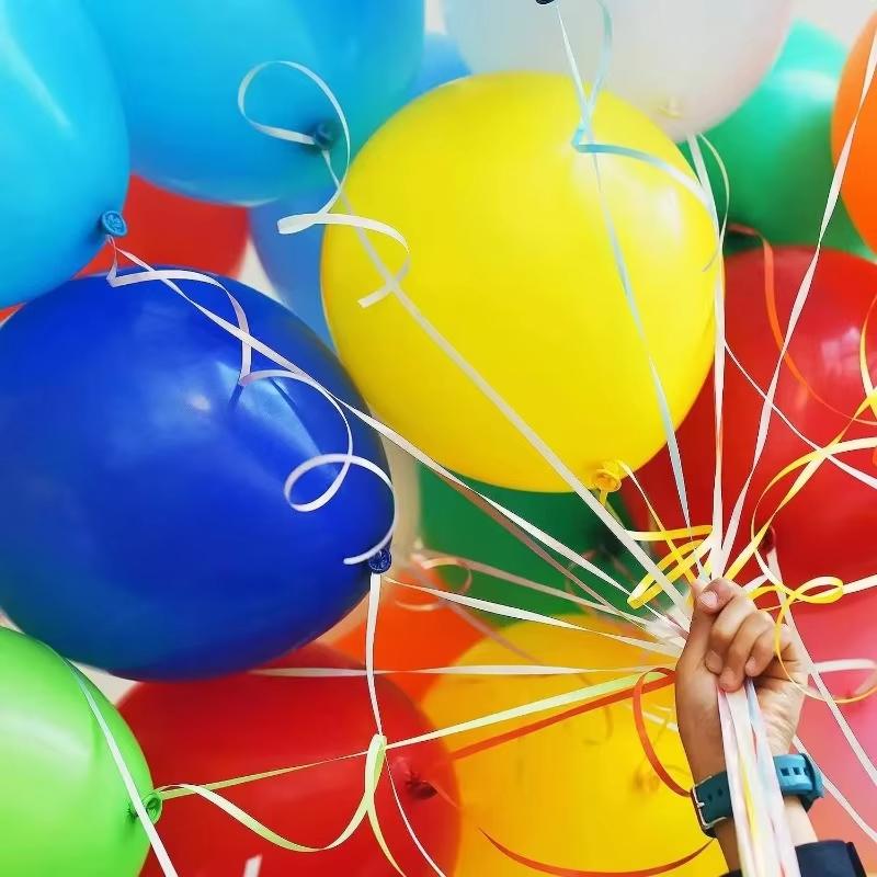 100 PCS Candy Color Matte Latex Balloons Durable for Kids Birthday Wedding Christmas Halloween Party Decoration