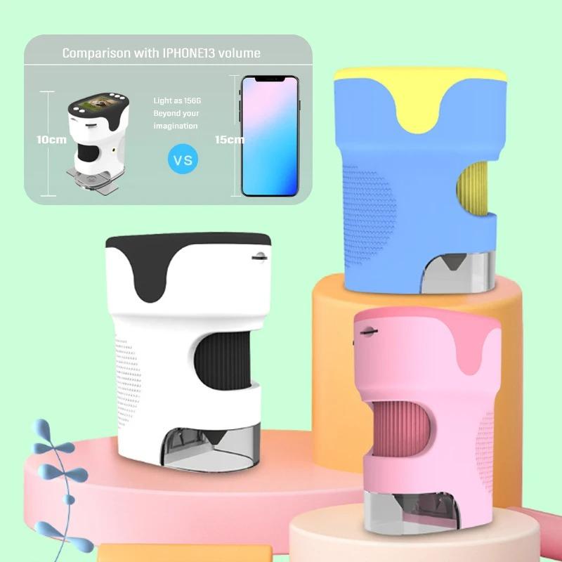 Handheld Digital Microscope Microscope for Kids-Portable 2" Digital Microscope For Kids with 2M Resolution 1080P FHD Educational Science Toys