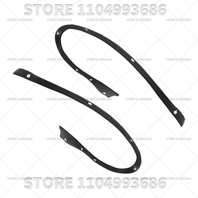 Para Porsche Cayenne 2011 2012 2013 2014 92A 958 Tira de Sellado de Goma para Faro Embellecedor Sello Limpiaparabrisas para Pantalla de Lámpara Junta